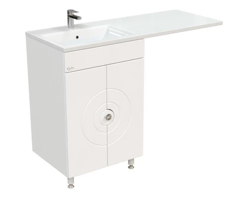 Комплект мебели белый глянец 120 см Onika Космос 106019 + 612001 + 205531