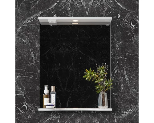 Комплект мебели белый глянец 55,5 см Onika Коралл 105558 + 4620008192765 + 205501