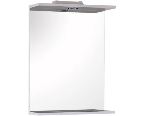 Комплект мебели белый матовый 52 см Onika Омега 105015 + 1.3120.1.S00.11B.0 + 205206