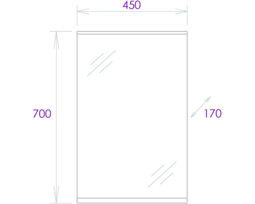 Комплект мебели белый глянец 47 см Onika Коралл 104701 + 604701 + 204501
