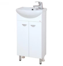 Тумба с раковиной белый глянец 41 см Onika Азов 104001 + 1WH110254