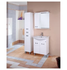 Комплект мебели белый глянец 65 см Onika Балтика 106529 + 1WH207775 + 206701