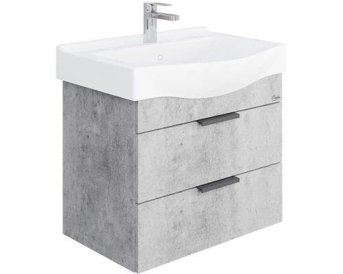 Комплект мебели бетон чикаго 65 см Onika Девис 106546 + 1WH302501 + 206542