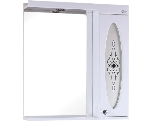 Комплект мебели белый глянец 65 см Onika Кристи 106538 + 4620008192475 + 206536