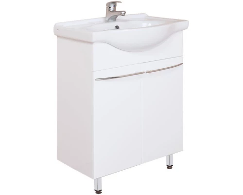 Комплект мебели белый глянец 60,5 см Onika Селигер 106006 + 1WH110268 + 206007