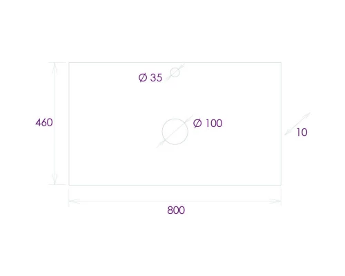 Комплект мебели светлый камень/белый глянец 80 см Onika Алеста 108054 + 680001 + 4640021064269 + 208095