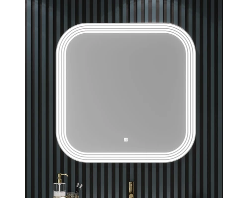 Комплект мебели белый глянец/хром 91 см Opadiris Ибица