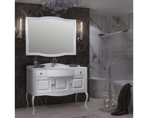 Комплект мебели белый матовый 120 см Opadiris Лаура