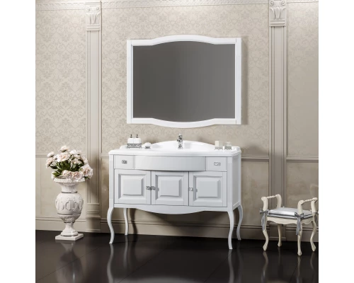 Комплект мебели белый матовый 120 см Opadiris Лаура