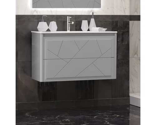 Комплект мебели серый матовый 91 см Opadiris Луиджи