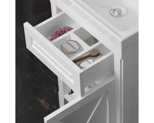 Комплект мебели белый матовый 50 см R Opadiris Палермо