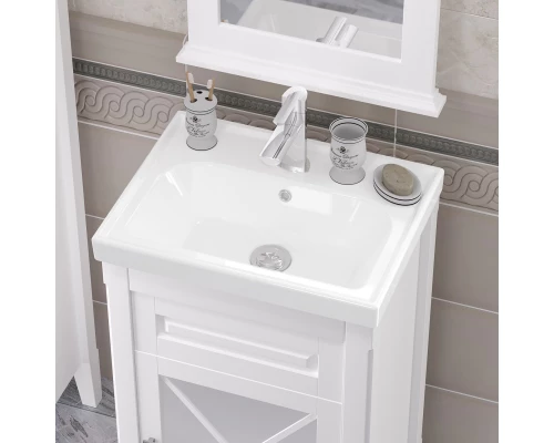 Комплект мебели белый матовый 50 см R Opadiris Палермо