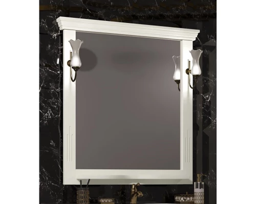 Зеркало 104x101 см слоновая кость Opadiris Риспекто