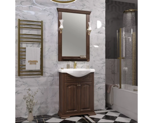 Зеркало 67,5x101 см орех антикварный Opadiris Риспекто