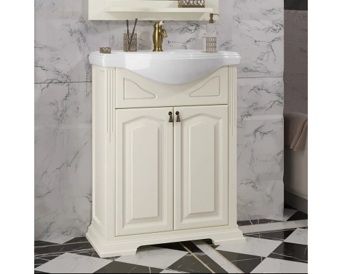 Тумба с раковиной слоновая кость 66 см Opadiris Риспекто