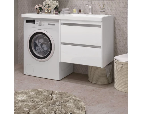 Тумба с раковиной белый 120 см R Opadiris Фреш