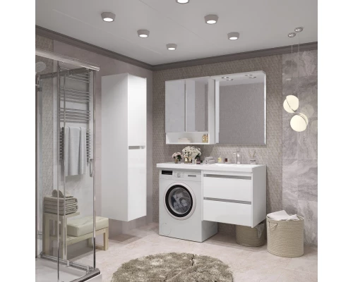 Тумба с раковиной белый 120 см R Opadiris Фреш