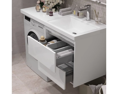 Тумба с раковиной белый 120 см R Opadiris Фреш