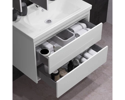 Тумба с раковиной белый 80 см Opadiris Фреш