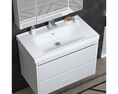 Тумба с раковиной белый 80 см Opadiris Фреш