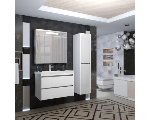 Тумба с раковиной белый 80 см Opadiris Фреш