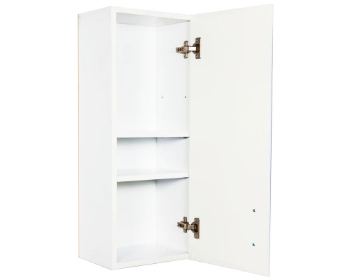 Шкаф одностворчатый подвесной 30x74,6 см белый глянец Orange Стиль St-30SR