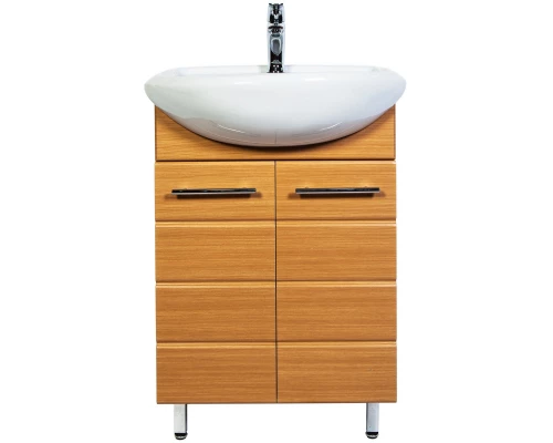 Тумба с раковиной кокос 57 см Orange Корро Ko-55TUK+RA