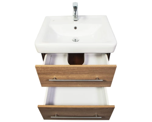 Тумба с раковиной дуб 60 см Orange Бриз Br-60TUD+RA