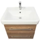 Тумба с раковиной дуб 60 см Orange Бриз Br-60TUD+RA