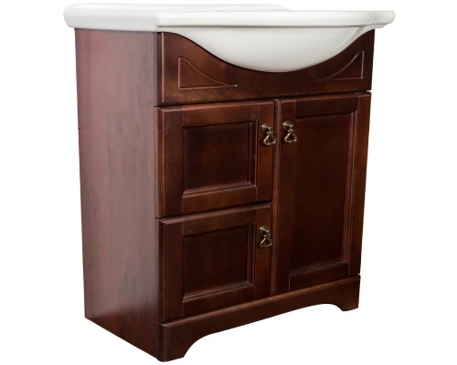 Тумба с раковиной орех антикварный 74,5 см Orange Classic F7-75TU1