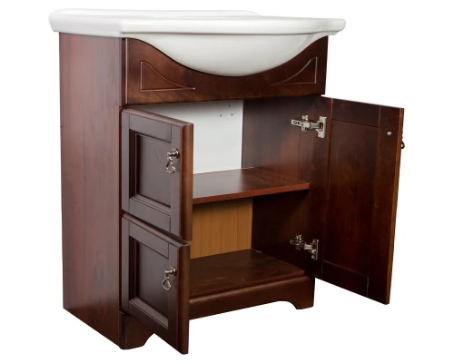 Тумба с раковиной орех антикварный 74,5 см Orange Classic F7-75TU1