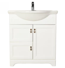 Тумба с раковиной молочный 74,5 см Orange Classic F7-75TU3