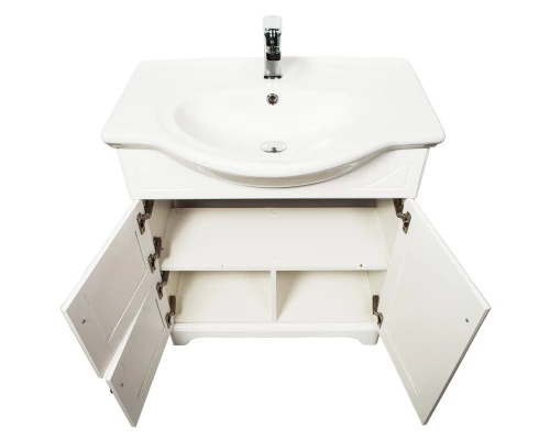 Тумба с раковиной молочный 74,5 см Orange Classic F7-75TU3