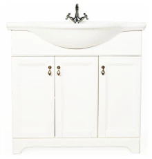 Тумба с раковиной молочный 87,5 см Orange Classic F7-85TU3