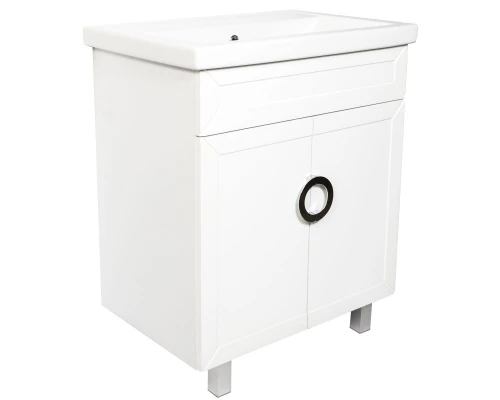 Тумба с раковиной белый матовый 70,5 см Orange Fosi Fosi-70TU+RA