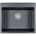 Кухонная мойка Paulmark Kante черный металлик PM106052-BLM