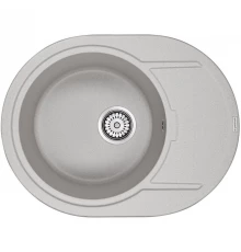 Кухонная мойка Paulmark Oval серый PM316502-GR