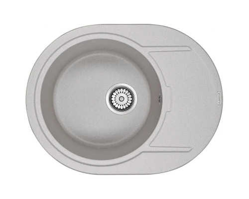 Кухонная мойка Paulmark Oval серый PM316502-GR