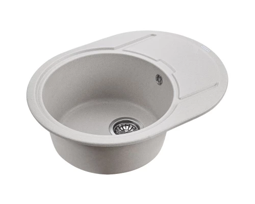 Кухонная мойка Paulmark Oval серый PM316502-GR