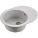 Кухонная мойка Paulmark Oval серый PM316502-GR