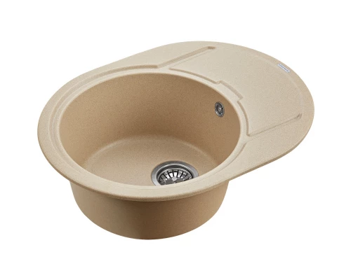 Кухонная мойка Paulmark Oval песочный PM316502-QU