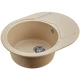 Кухонная мойка Paulmark Oval песочный PM316502-QU