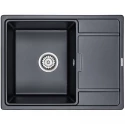 Кухонная мойка Paulmark Weimar черный металлик PM216550-BLM