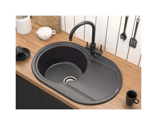 Кухонная мойка Paulmark Fittich черный PM317650-BL