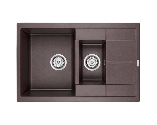 Кухонная мойка Paulmark Feste кофе PM237850-CO