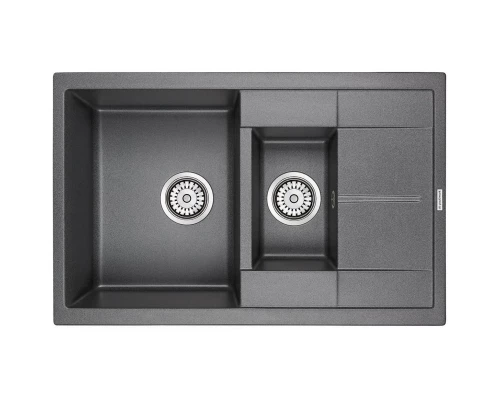 Кухонная мойка Paulmark Feste графит PM237850-DG
