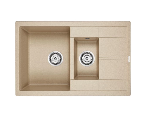 Кухонная мойка Paulmark Feste песочный PM237850-QU