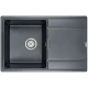Кухонная мойка Paulmark Flugen черный металлик PM217850-BLM