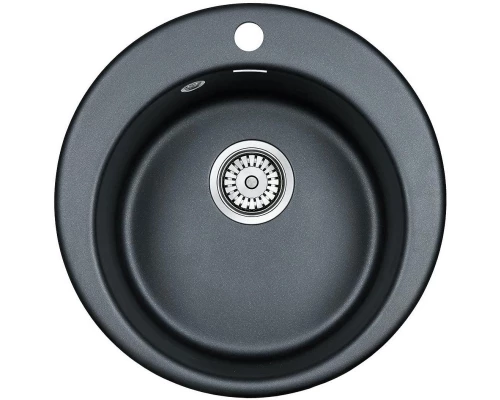 Кухонная мойка Paulmark Gelegen черный металлик PM404800-BLM