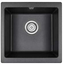 Кухонная мойка Paulmark Brilon черный металлик PM104546-BLM